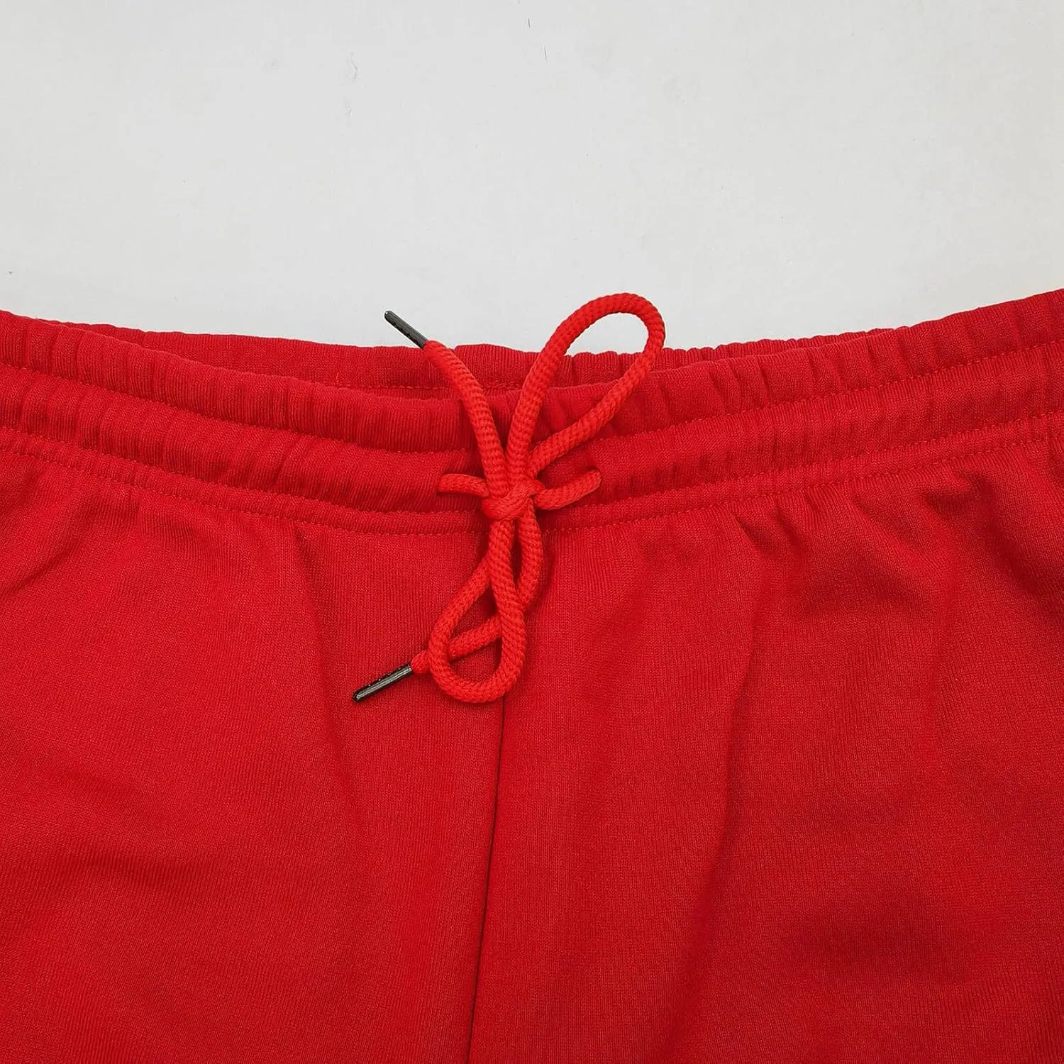 Baggy Cargo Pants Men Casual Elastic Drawstring Work Hiking Pants Straight Stretch Outdoor Jogger with Pockets