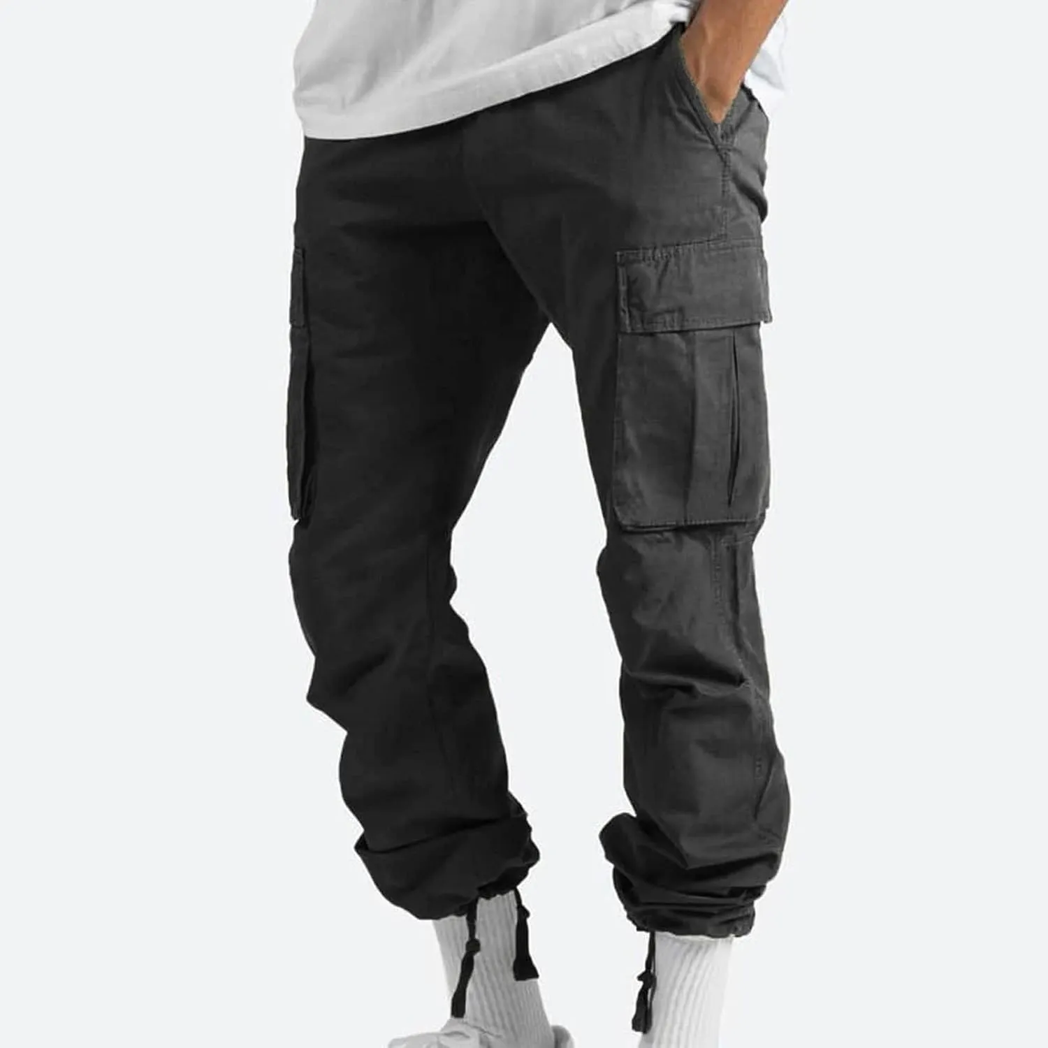Cargo Pants for Men Relaxed Fit Casual Joggers Comfy Lightweight Athletic Sweatpants Baggy Outdoor Work Hiking Pants