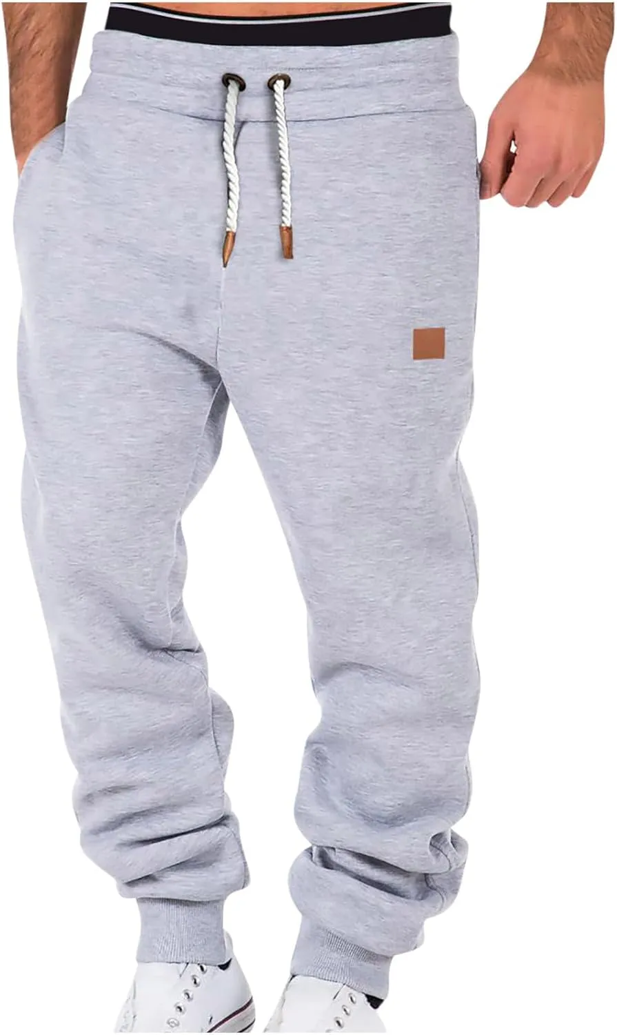 Cargo Pants for Men Relaxed Fit Casual Joggers Comfy Lightweight Athletic Sweatpants Baggy Outdoor Work Hiking Pants