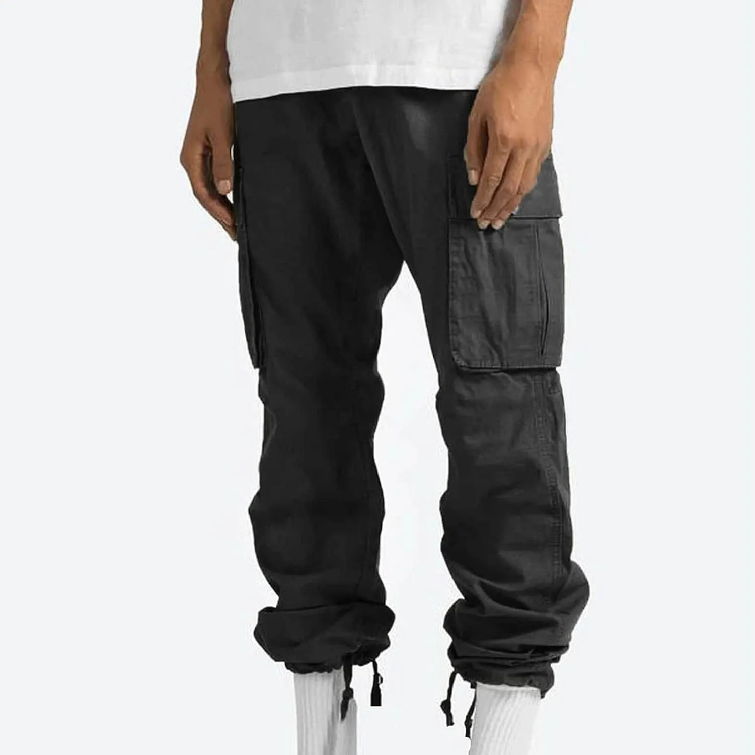 Cargo Pants for Men Relaxed Fit Casual Joggers Comfy Lightweight Athletic Sweatpants Baggy Outdoor Work Hiking Pants