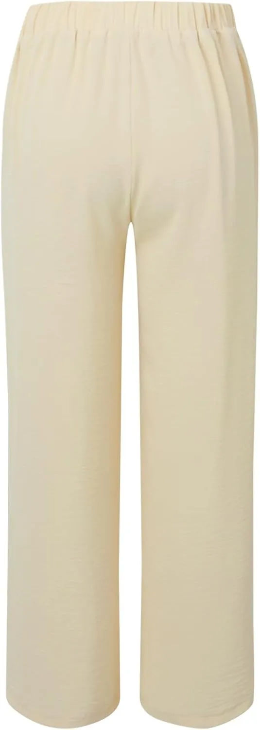 Cargo Pants for Women Women High Waist Casual Work Business Casual High Waisted Dressy Pants Flowy Trousers Office
