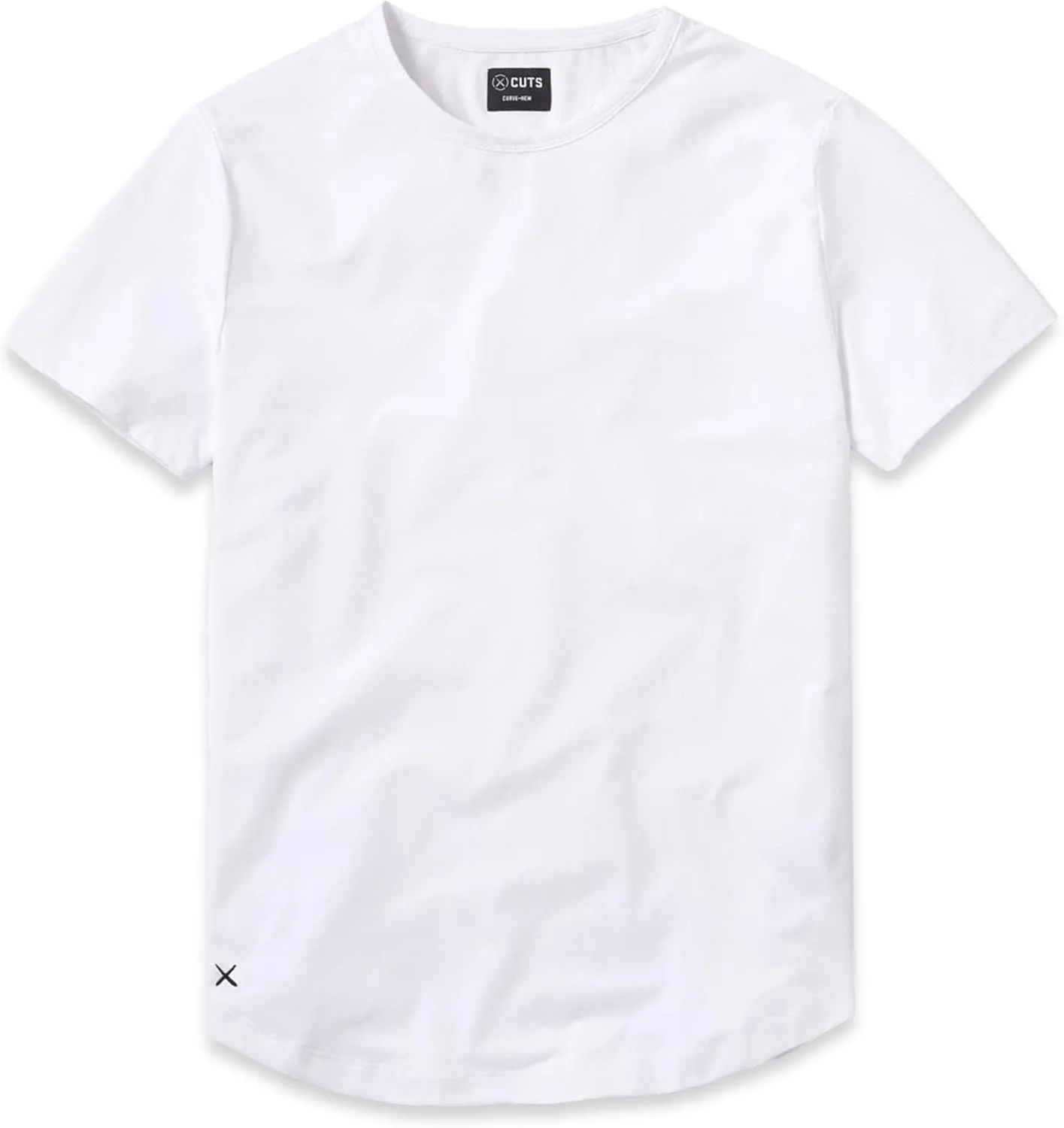 Clothing Men's Premium AO Crew Neck Casual Short Sleeve T-Shirt | Classic Curve Hem | PYCA Pro Soft Fabric