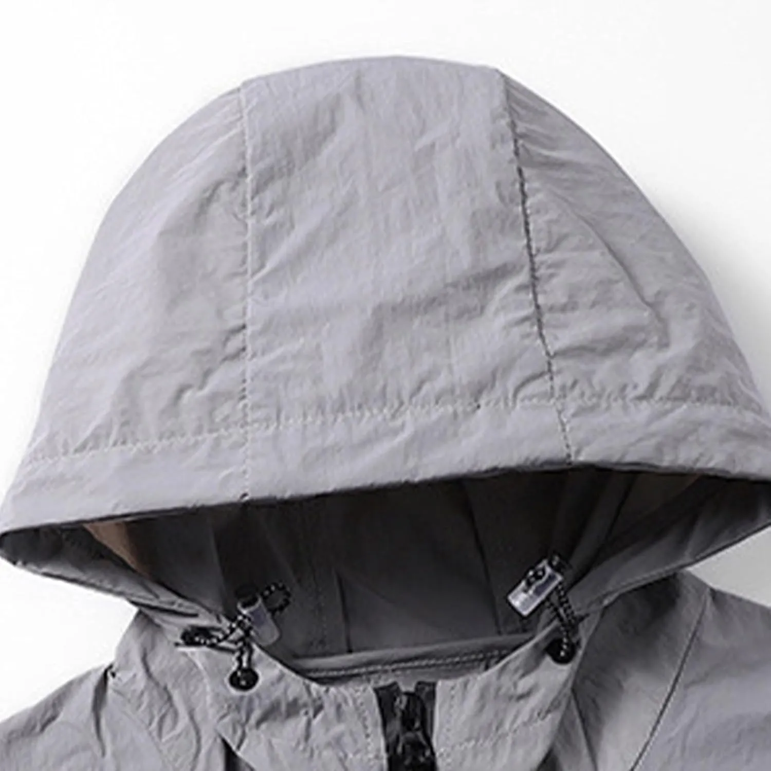 Mens & Womens Sun Jacket UPF 50  Hoodie Zip UV Protection Summer Athletic Track Jacket Cooling Lightweight Raincoat