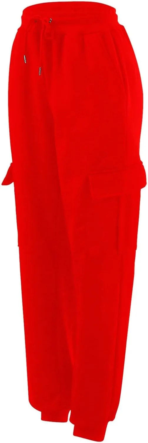 Mens Cargo Sweatpants Overalls Casual Pocket Sport Work Casual Trouser Pants Trousers Straight Leg Joggers