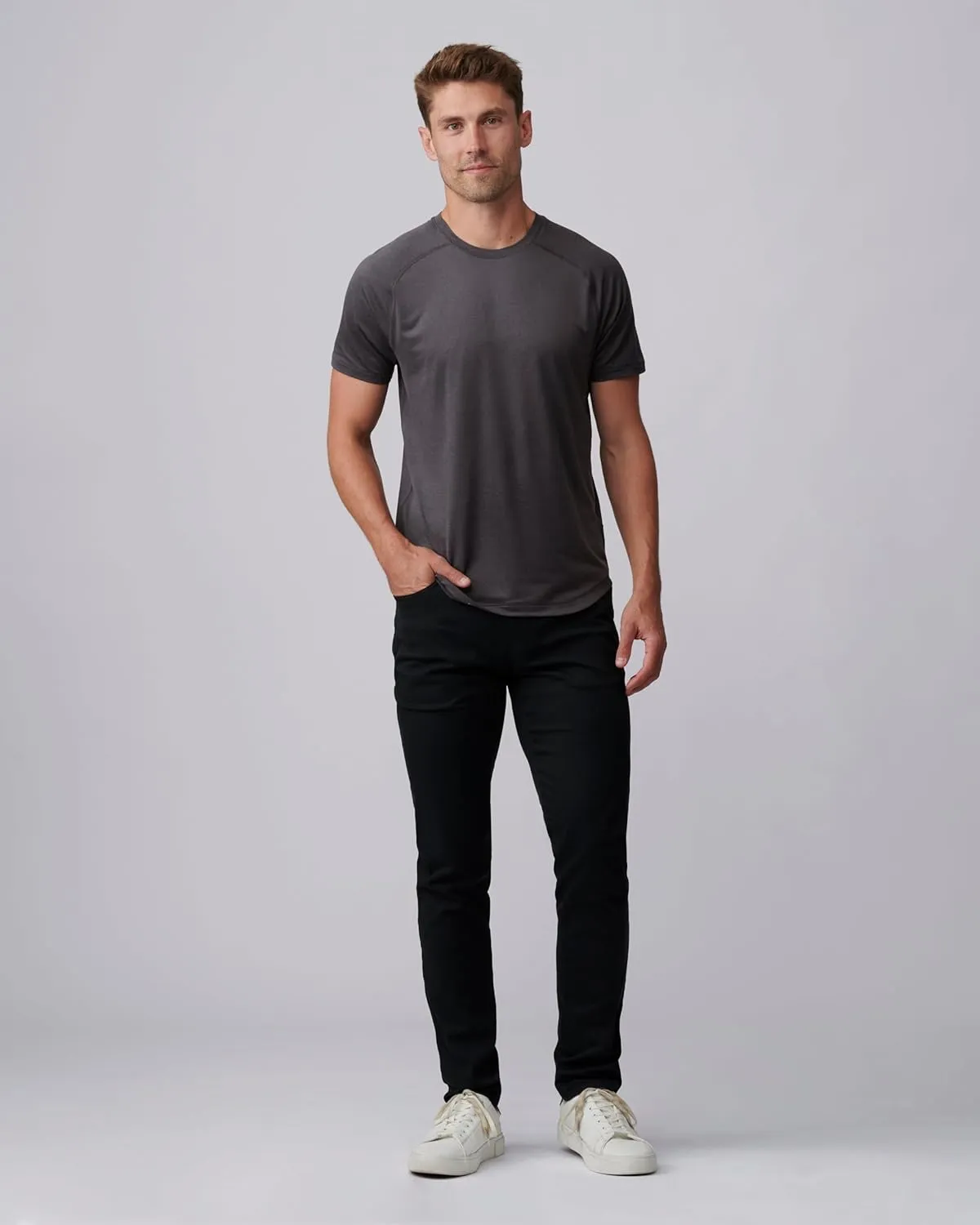 Rhone Atmosphere Tee - Ultra-Soft Everyday Mens Shirts, Lightweight, Moisture-Wicking, Anti-Odor