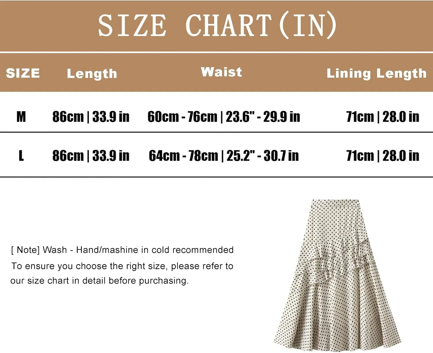 Ruffle Chiffon Midi Skirt with Floral Print Lightweight Flowing Skirts for Women Elegant Skirt for Casual and Dressy