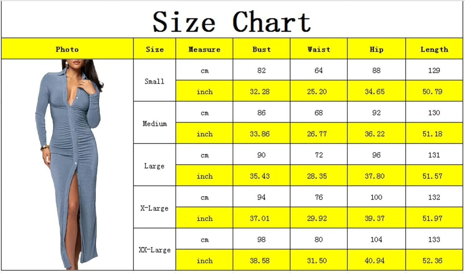 Women's Button Down Ruched Stretchy Dress Long Sleeve Casual Maxi Long Dresses
